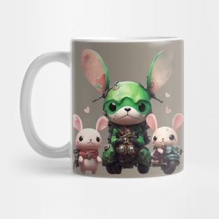 Warrior Bunnies Mug